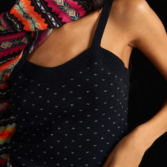 Maeve By Anthropologie Abstract Sweater Shrug Set, Size XL Petite - Picture 7 of 10